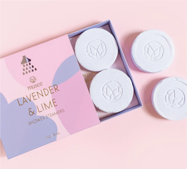lavender & lime shower steamers